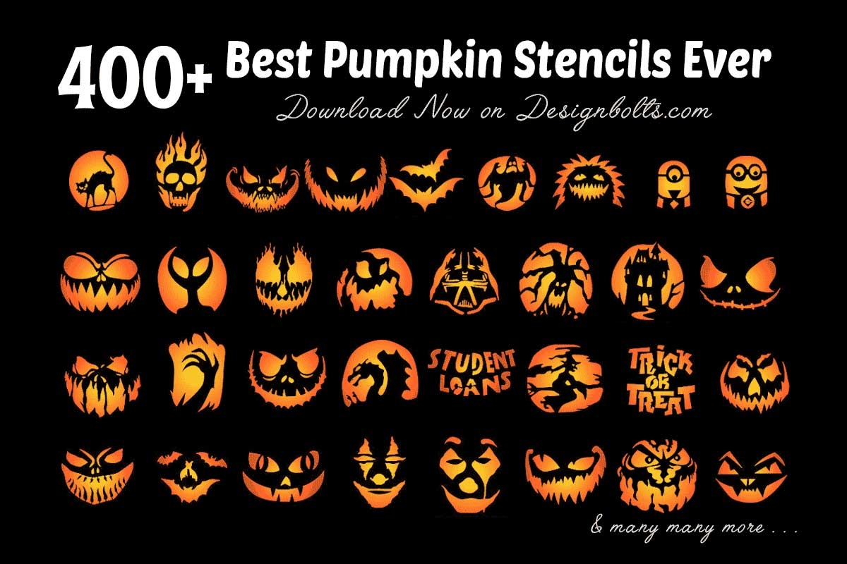 pumpkin carving stencils free printable