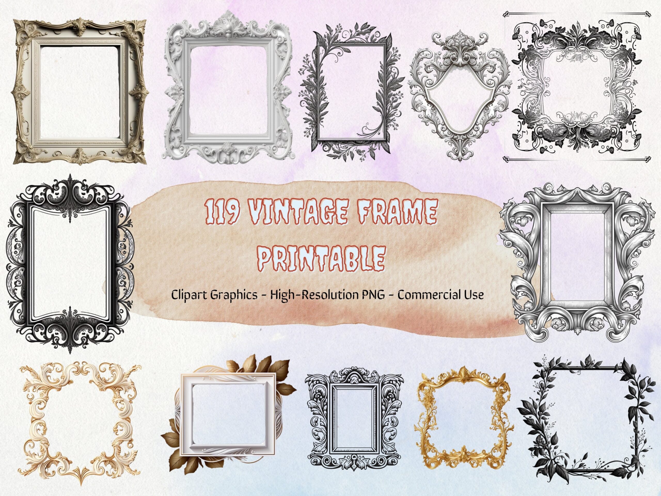 printable picture frames