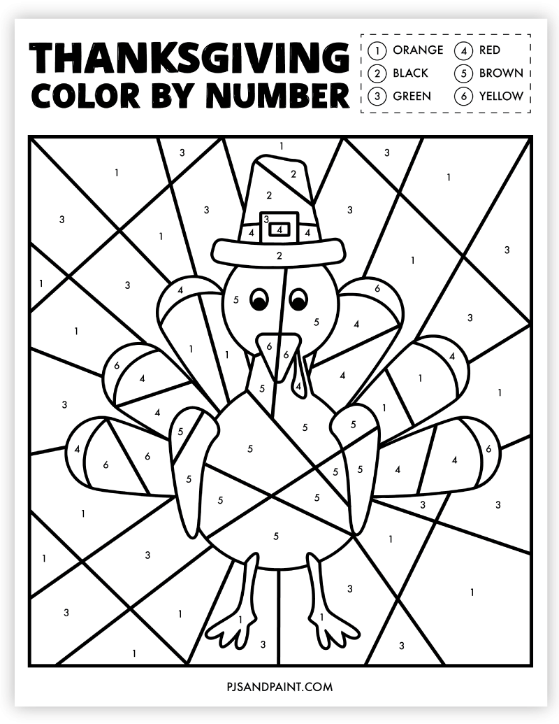 free printable worksheets on thanksgiving