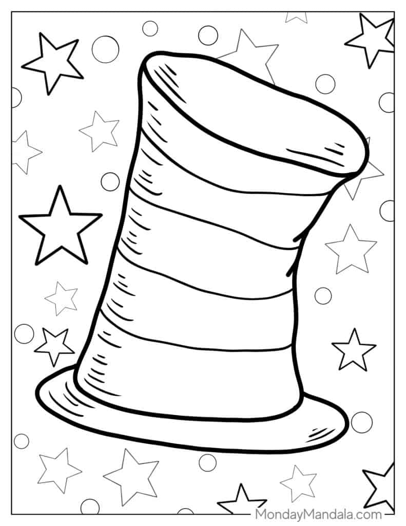 cat in the hat printables