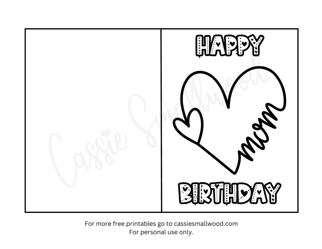 color birthday cards printable