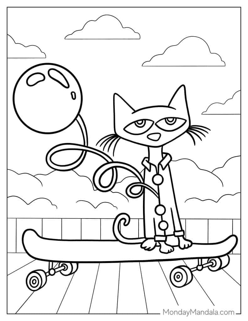 pete the cat printables