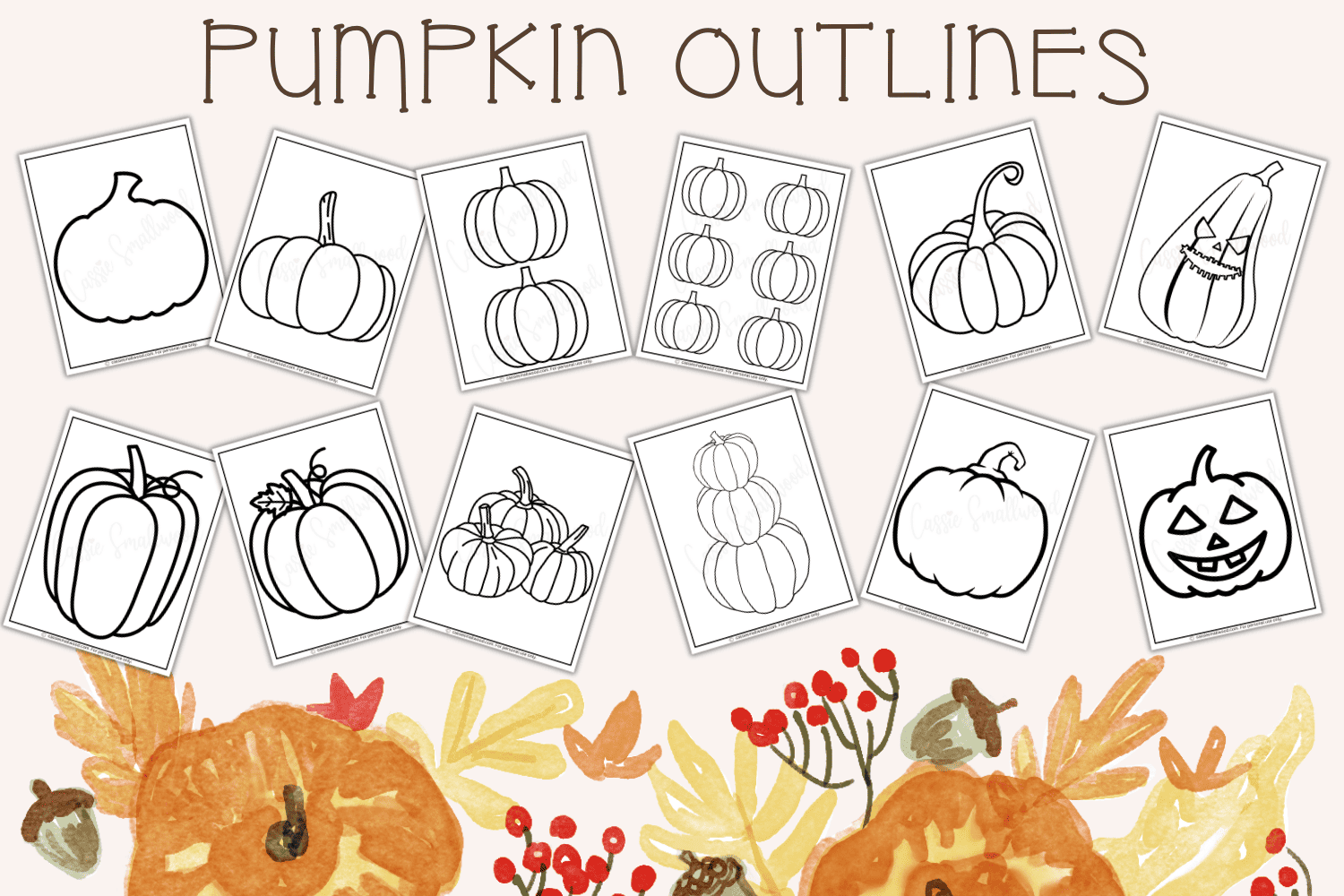 pumpkin stencils free printable