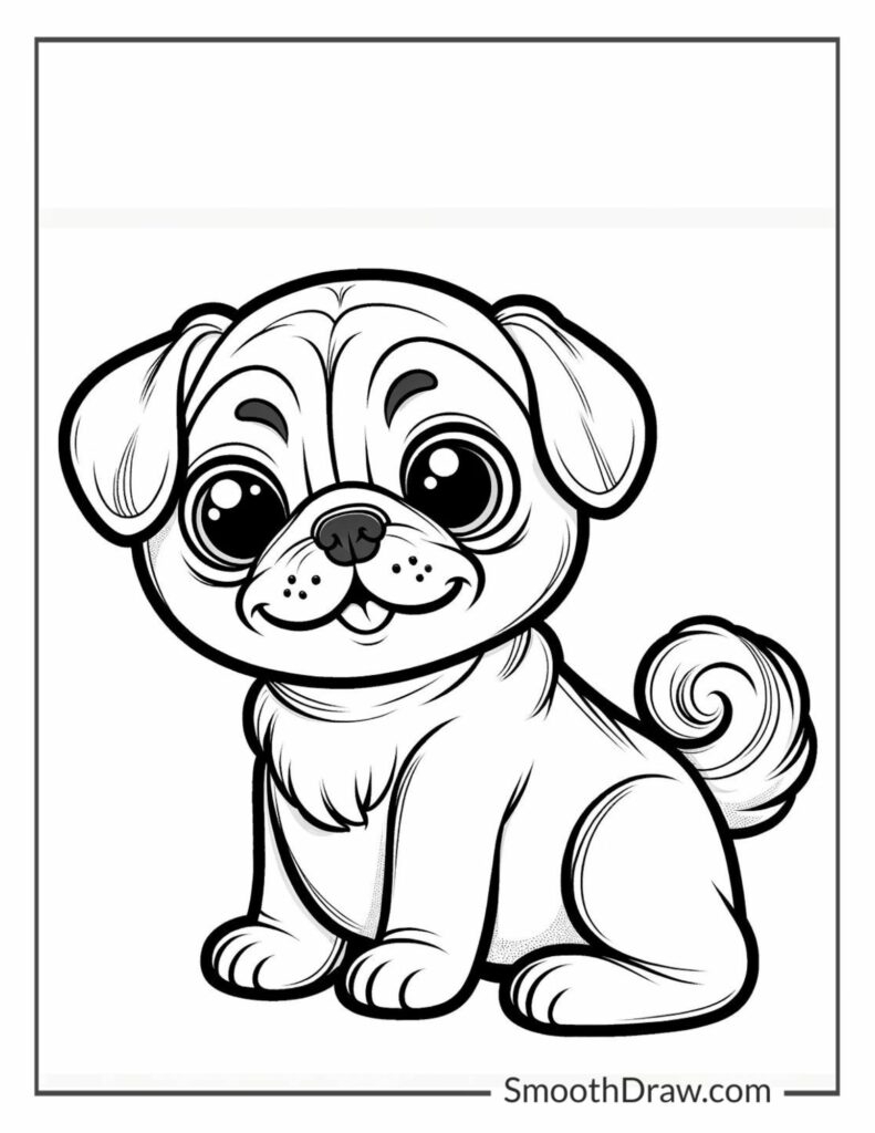 dog printable coloring pages