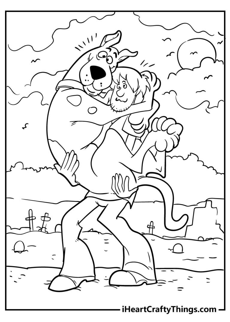 25 Scooby Doo Coloring Pages 100 Free Printables 