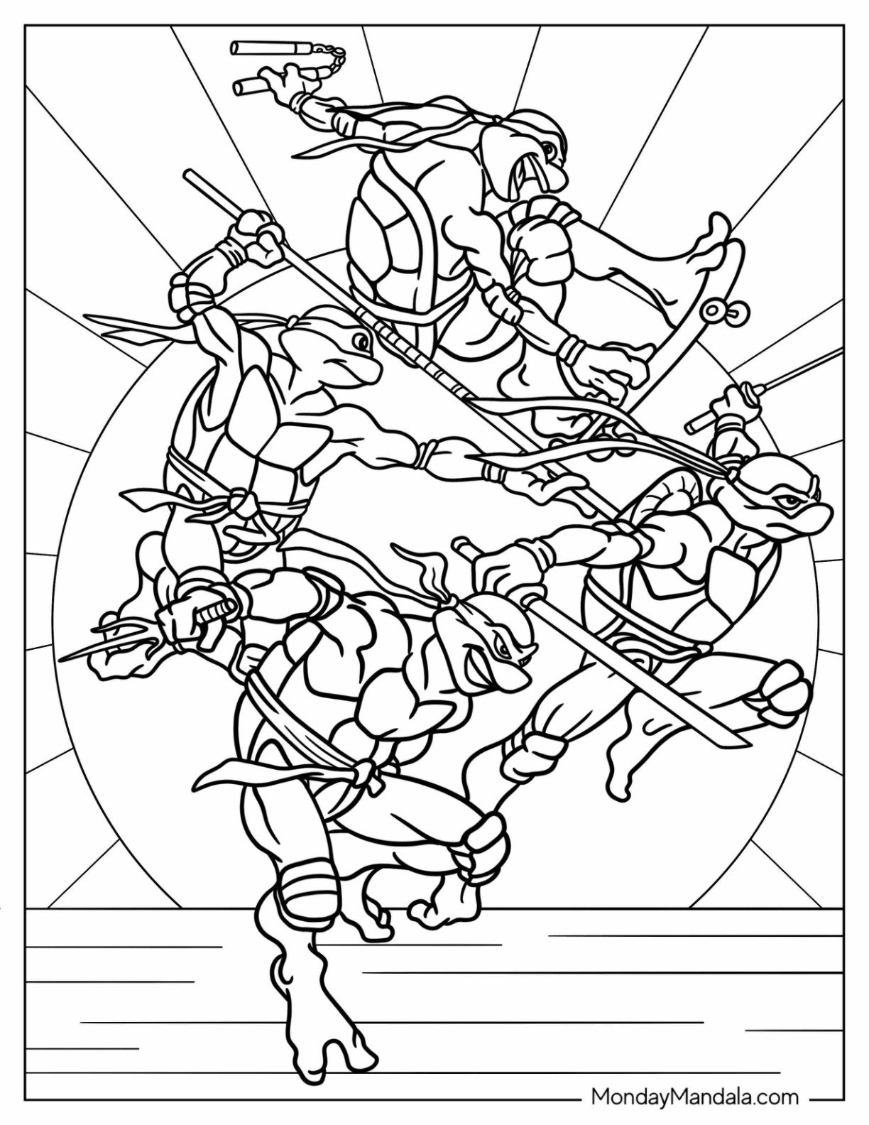 30 Ninja Turtles Coloring Pages Free PDF Printables  30 Ninja Turtles Coloring Pages Free PDF Printables