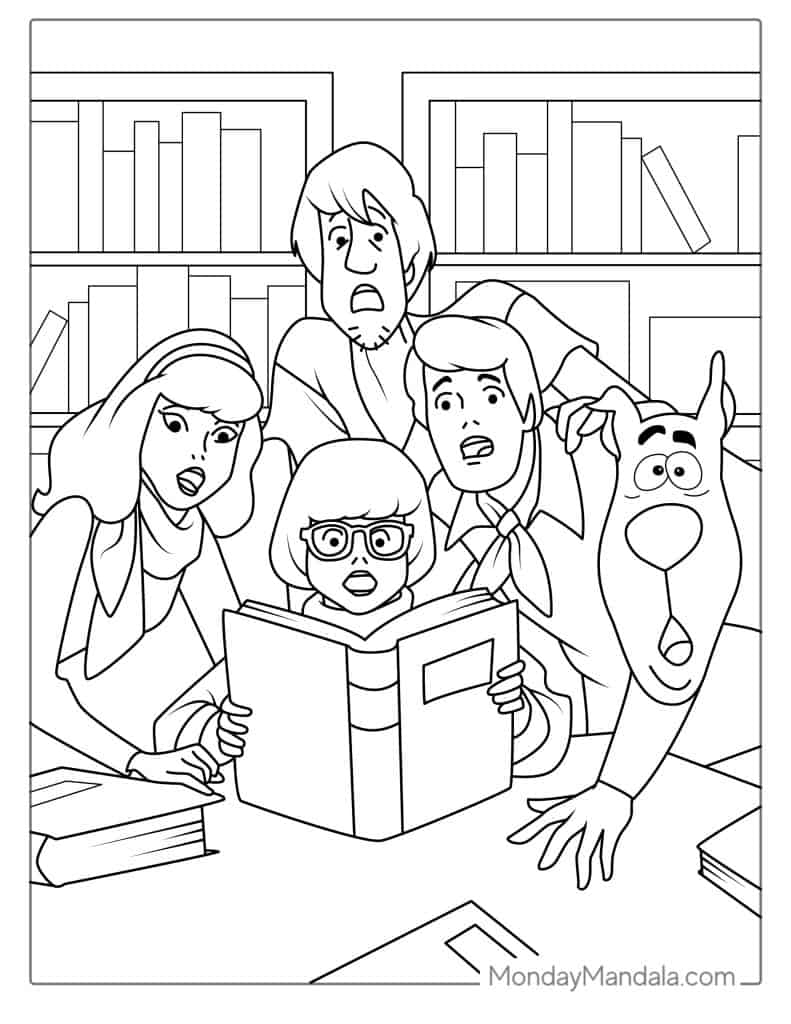 30 Scooby Doo Coloring Pages Free PDF Printables 30 Scooby Doo Coloring Pages Free PDF Printables