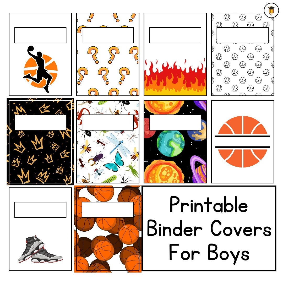 printable binder covers