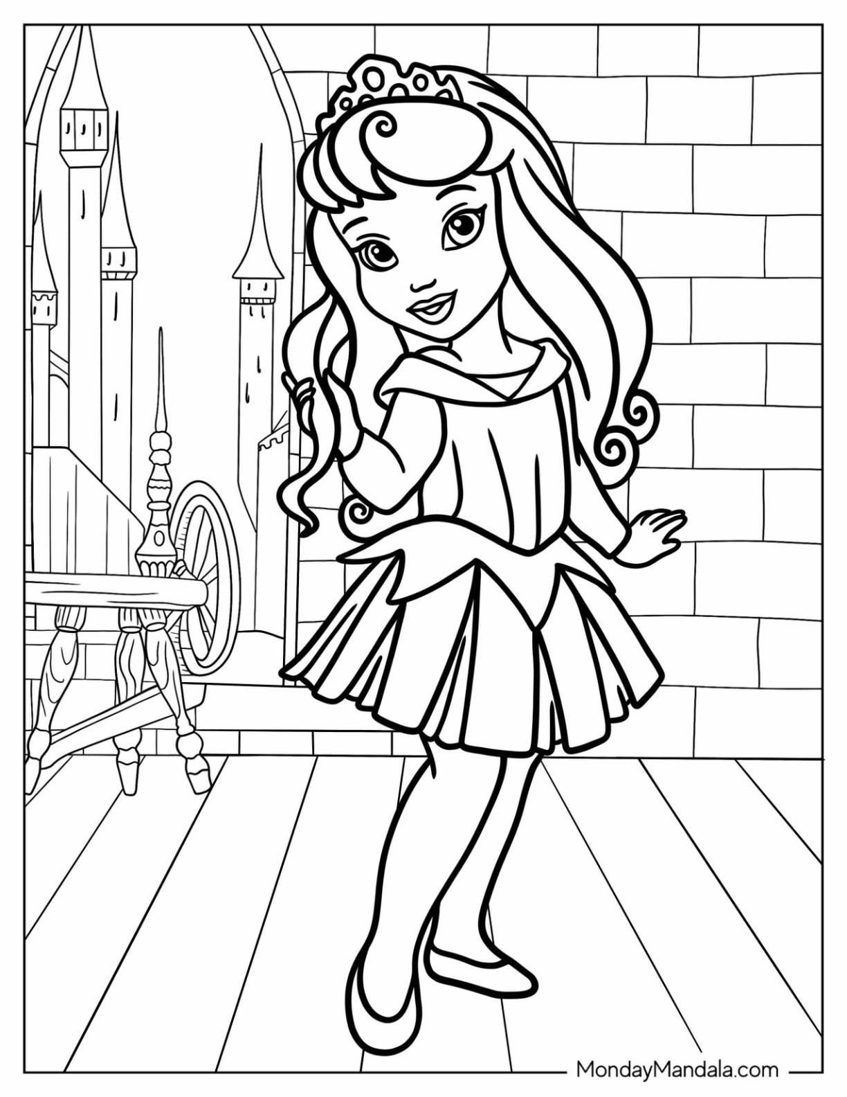 disney printable coloring book