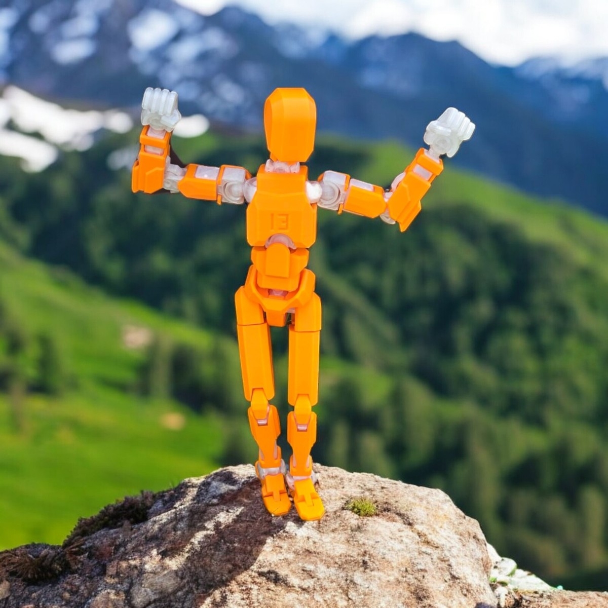 3d Print Large Robot Dummy 13 Action Figures Posable Robot Droid Mannequin EBay