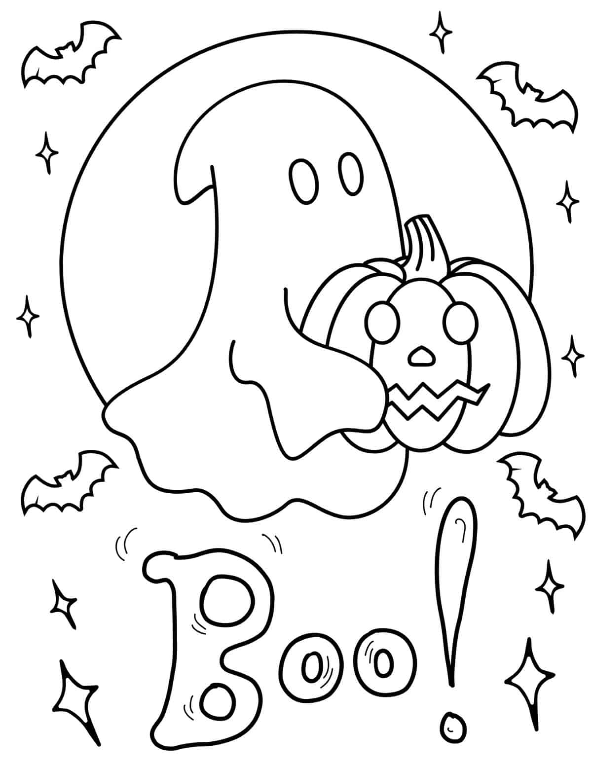 halloween printables coloring pages