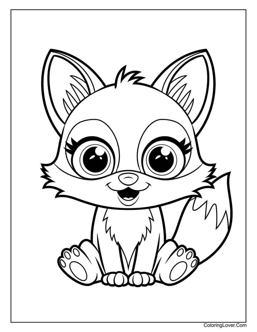 printable fox coloring pages printable fox coloring pages