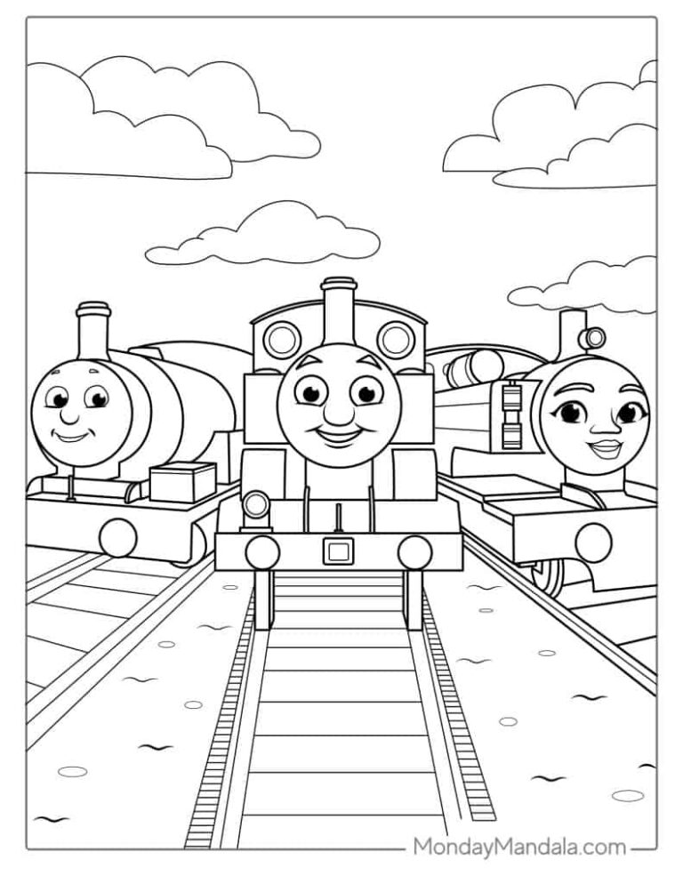42 Thomas Friends Coloring Pages Free PDF Printables 