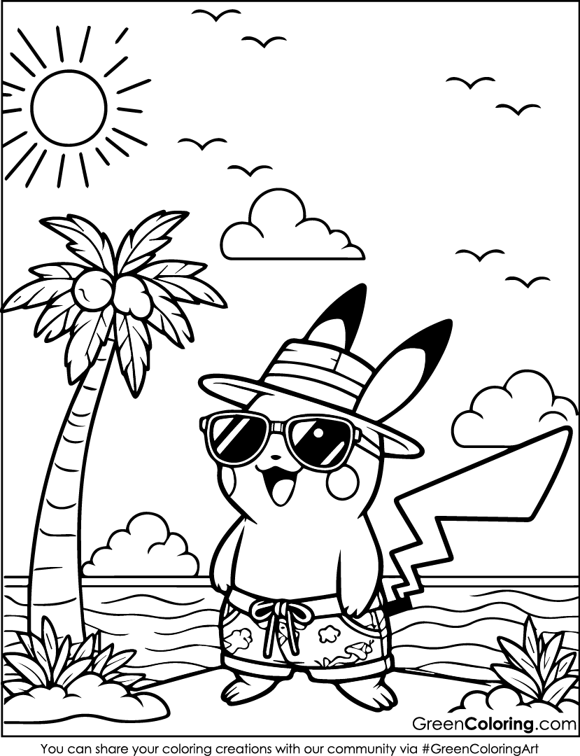 coloring pages printable pokemon