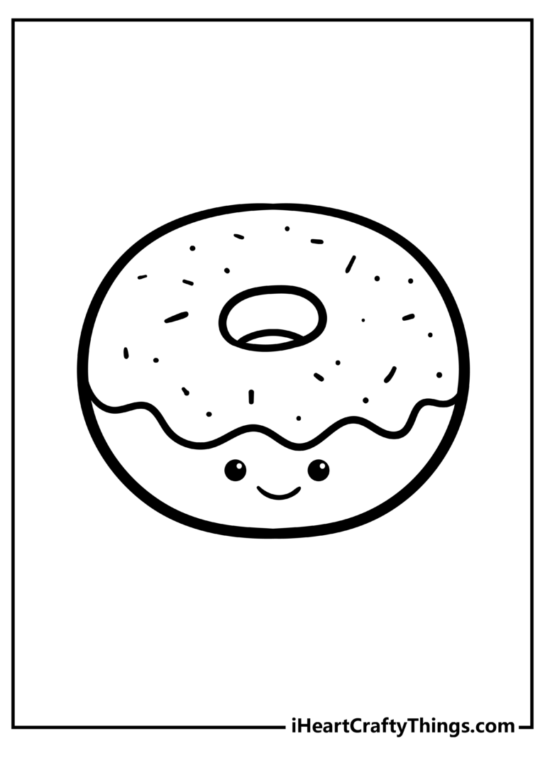 45 Food Coloring Pages Easy Printables To Download For Free