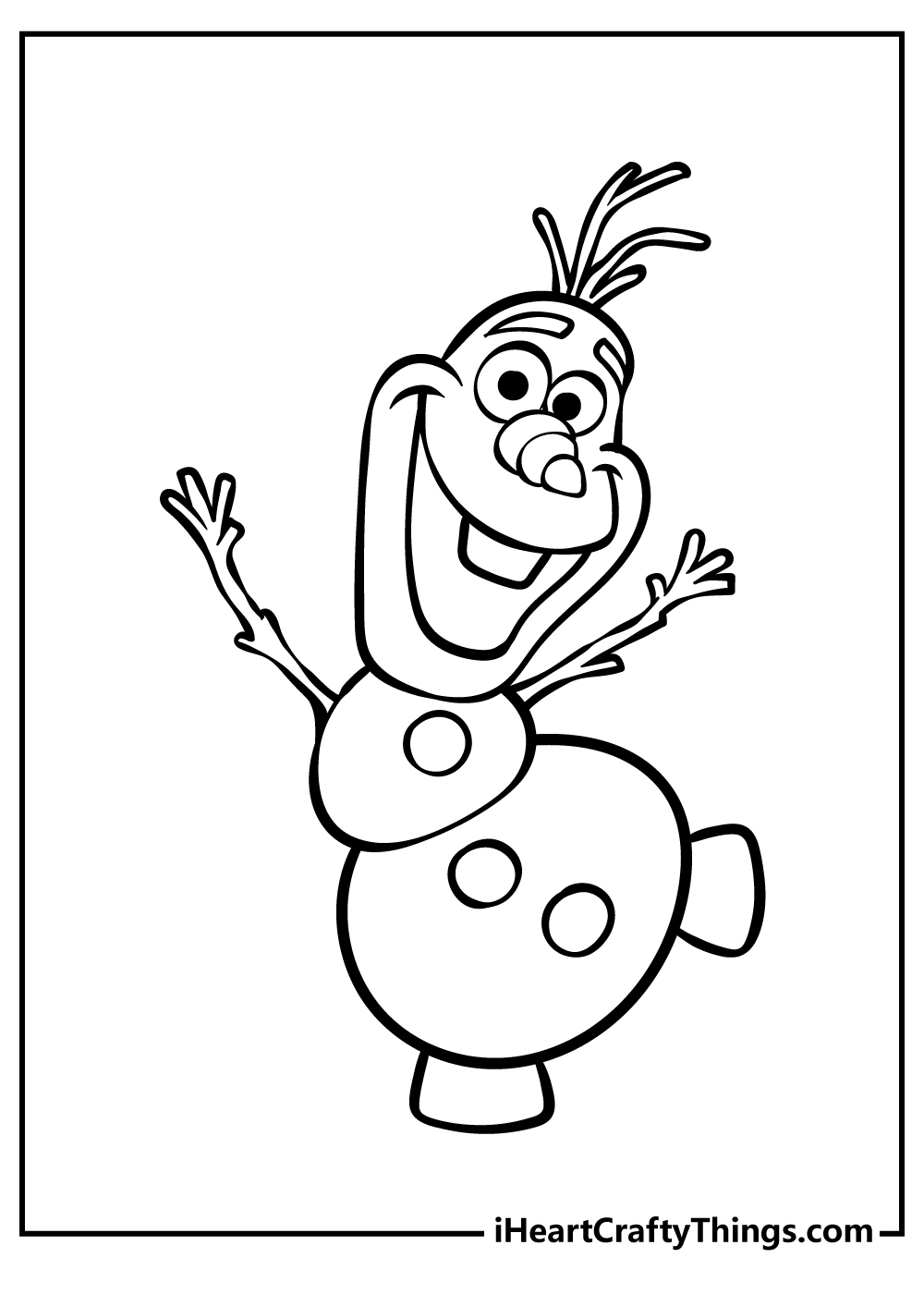 free printable frozen coloring pages