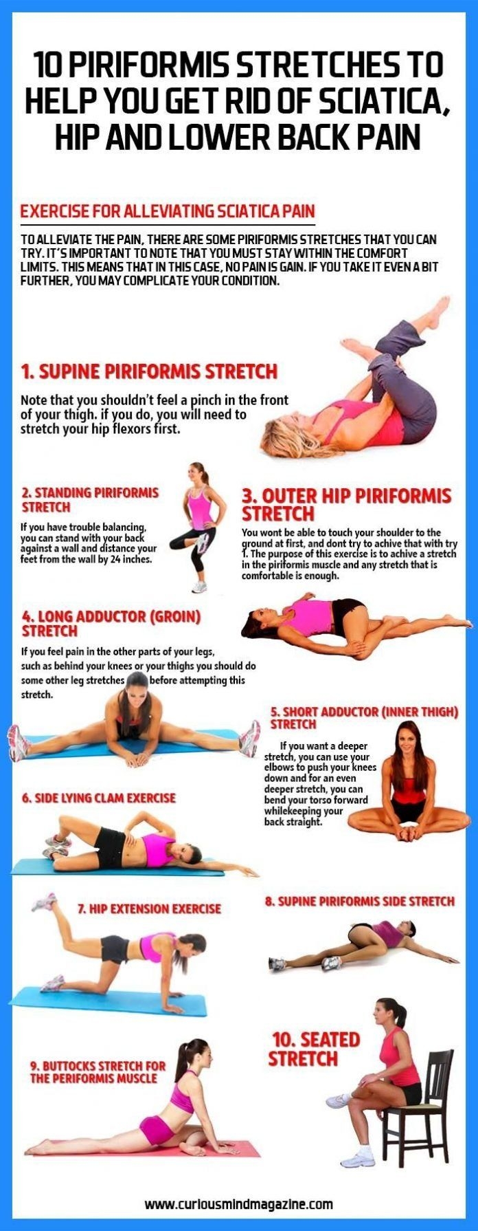 printable sciatica exercises