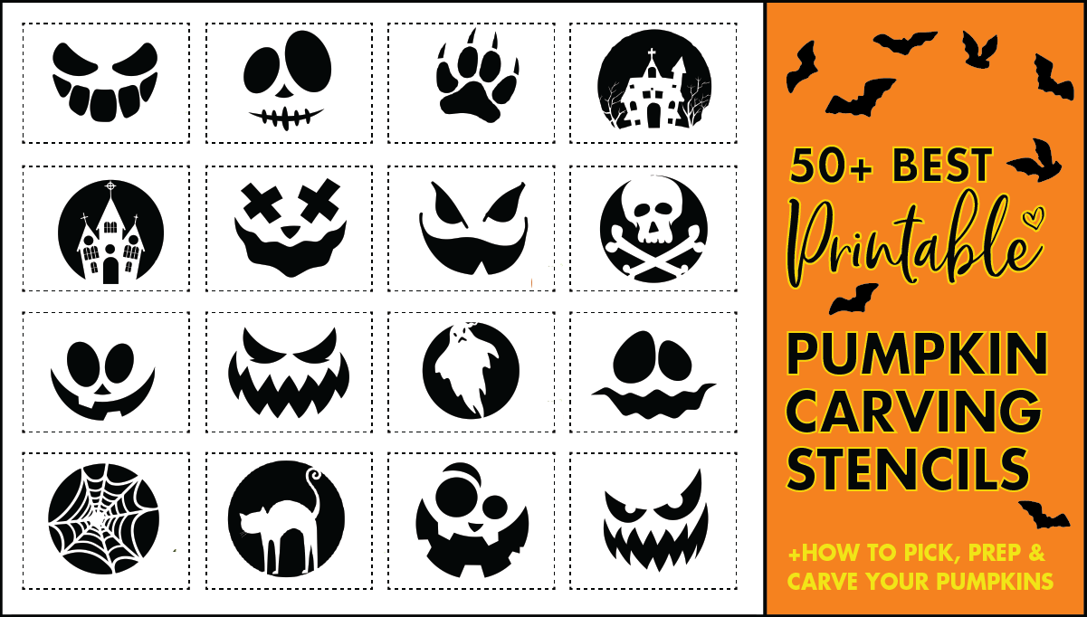 free pumpkin carving stencils printable