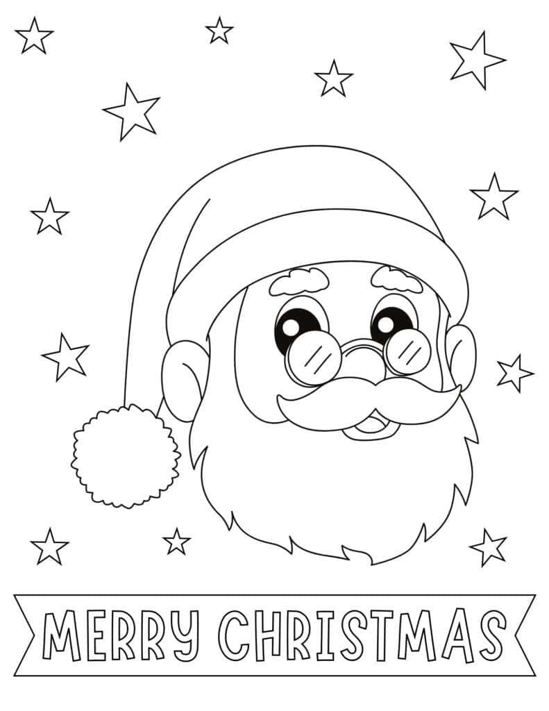 50 Free Printable Santa Coloring Pages For Kids Prudent Penny Pincher 50 Free Printable Santa Coloring Pages For Kids Prudent Penny Pincher