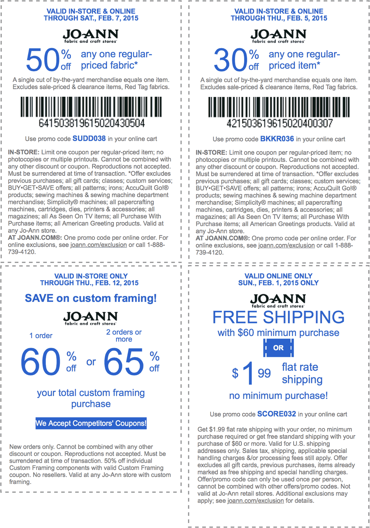 printable joann's coupons in-store today