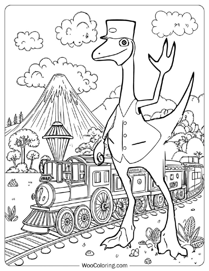 printable dinosaur coloring pictures
