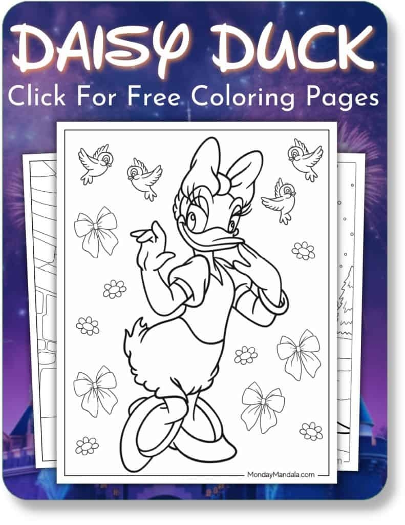 500 Disney Coloring Pages Free PDF Printables 