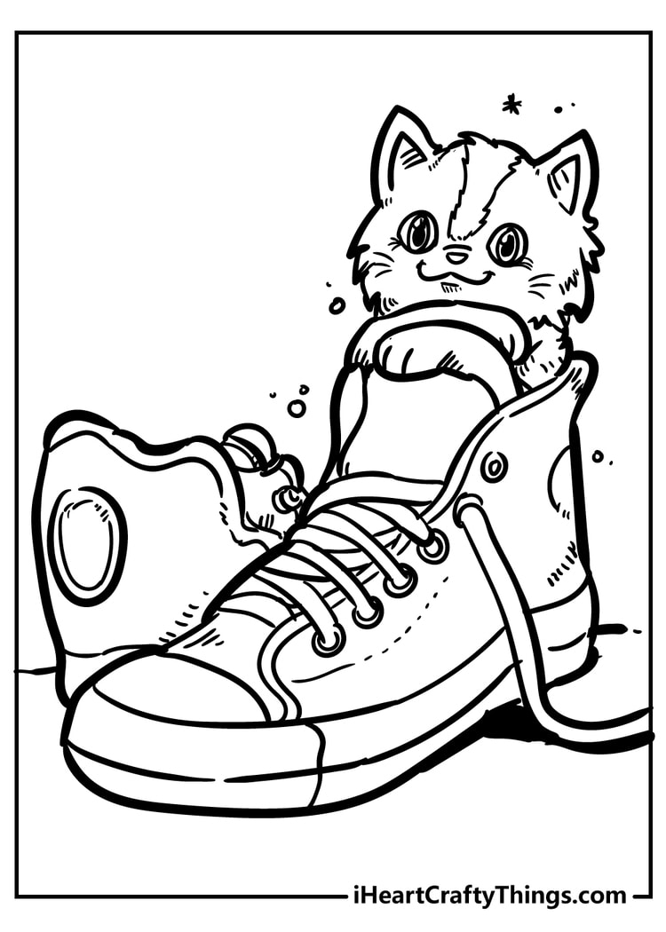 free printable coloring pages of cats