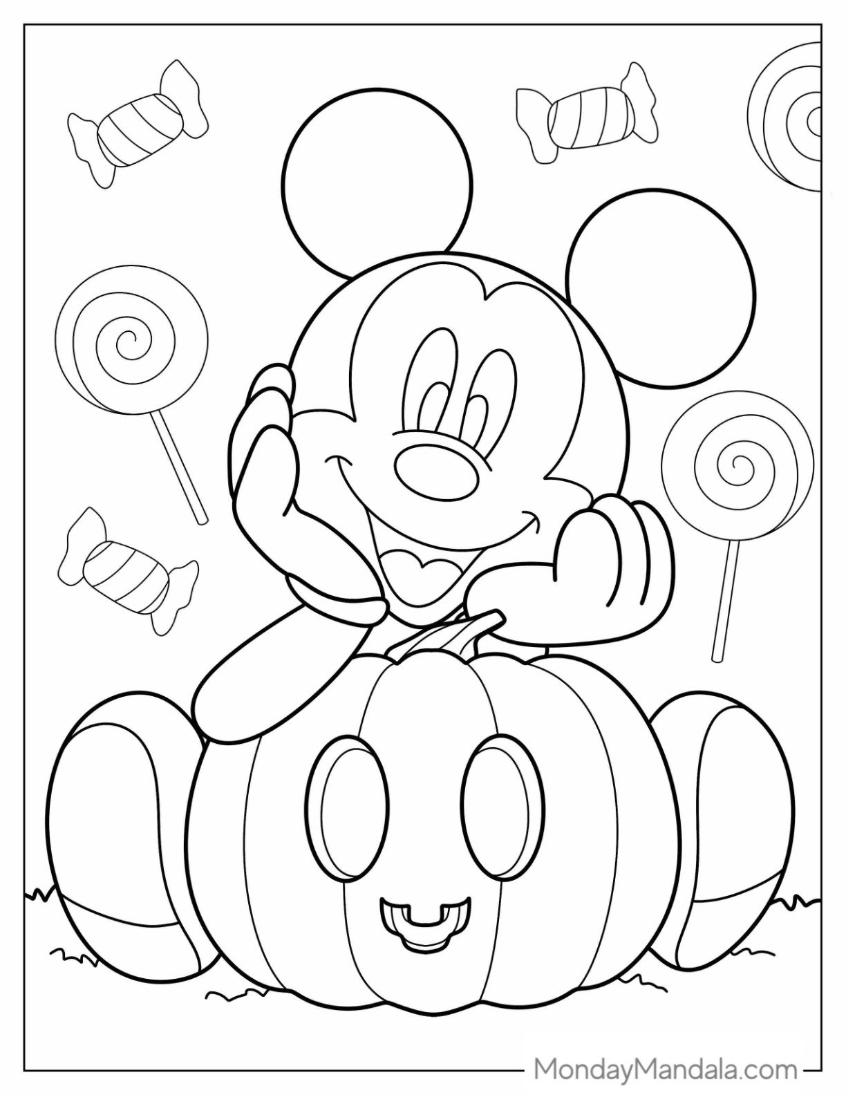 60 Pumpkin Coloring Pages Free PDF Printables  60 Pumpkin Coloring Pages Free PDF Printables