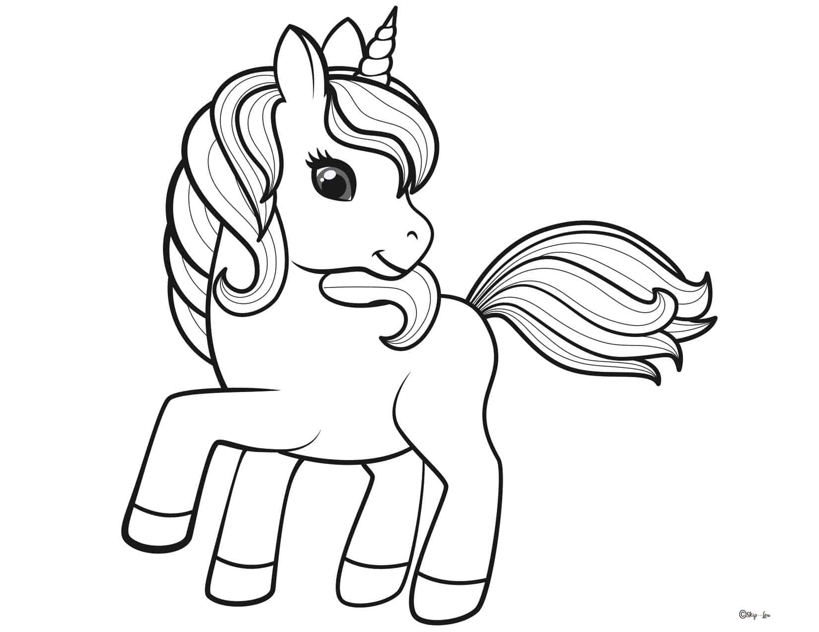 printable unicorn coloring sheets