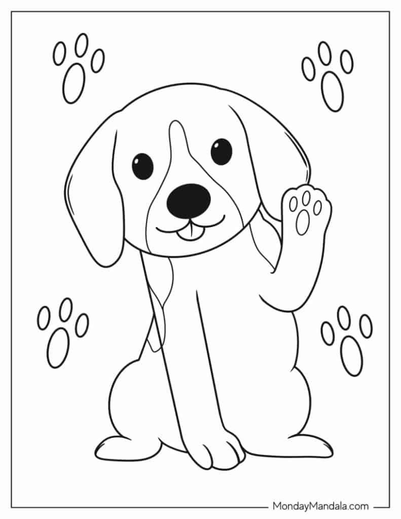 97 Dog Coloring Pages Free PDF Printables  97 Dog Coloring Pages Free PDF Printables