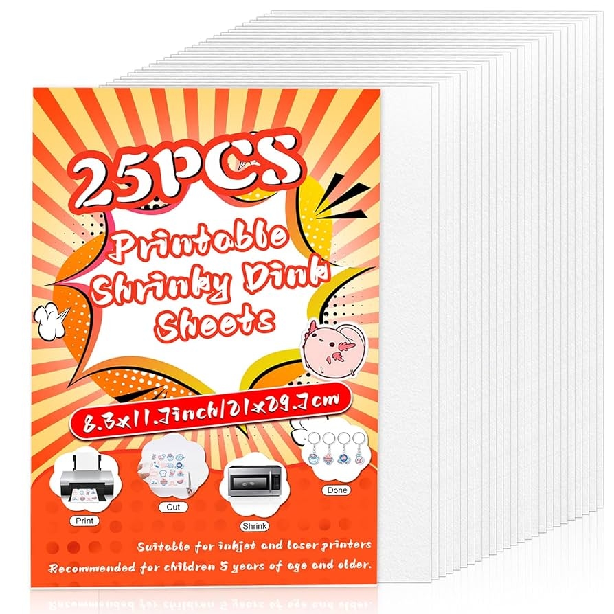 printable shrinky dink paper
