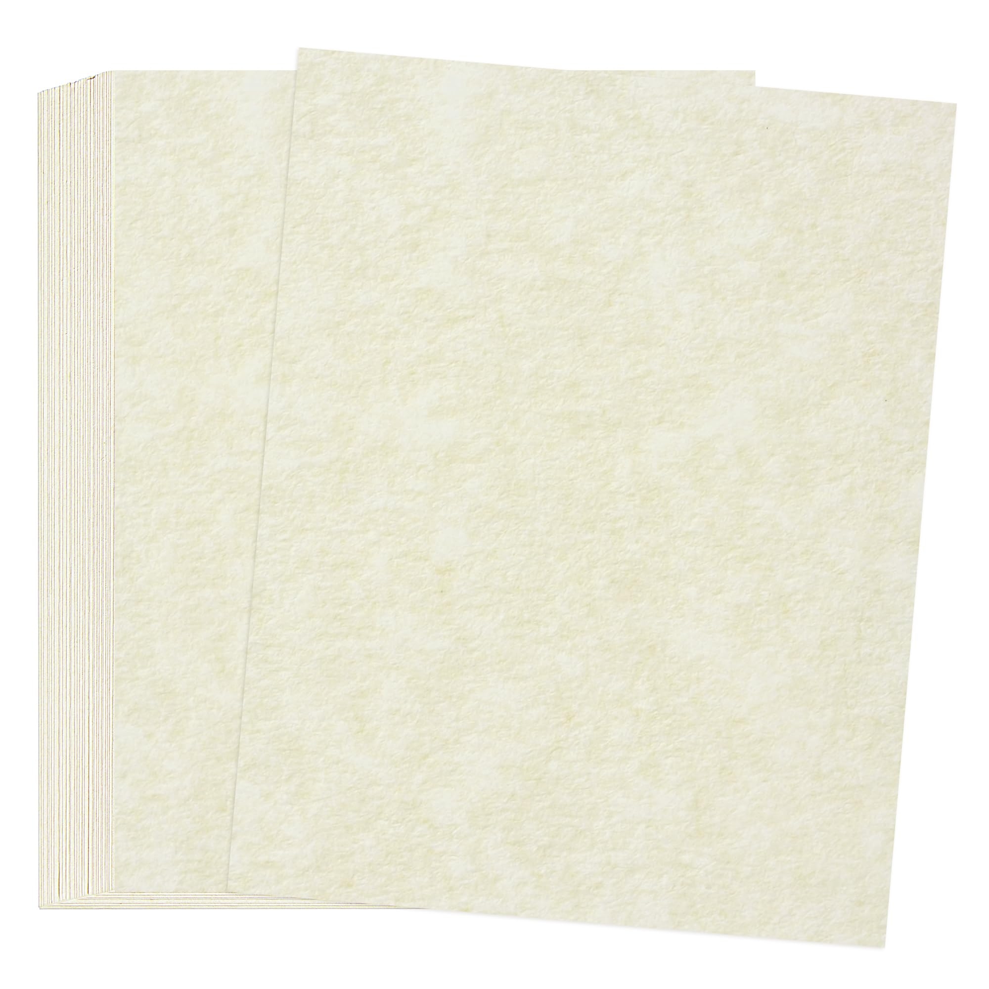 Amazon 30 Sheets Parchment Paper Creamy White 8 5 X 11 Letter Size Parchment Card Stock 65lb Heavyweight Paper Thick Vintage Paper For Certificate Crafts Business Cards Invitations PAP04CW Arts Crafts Sewing