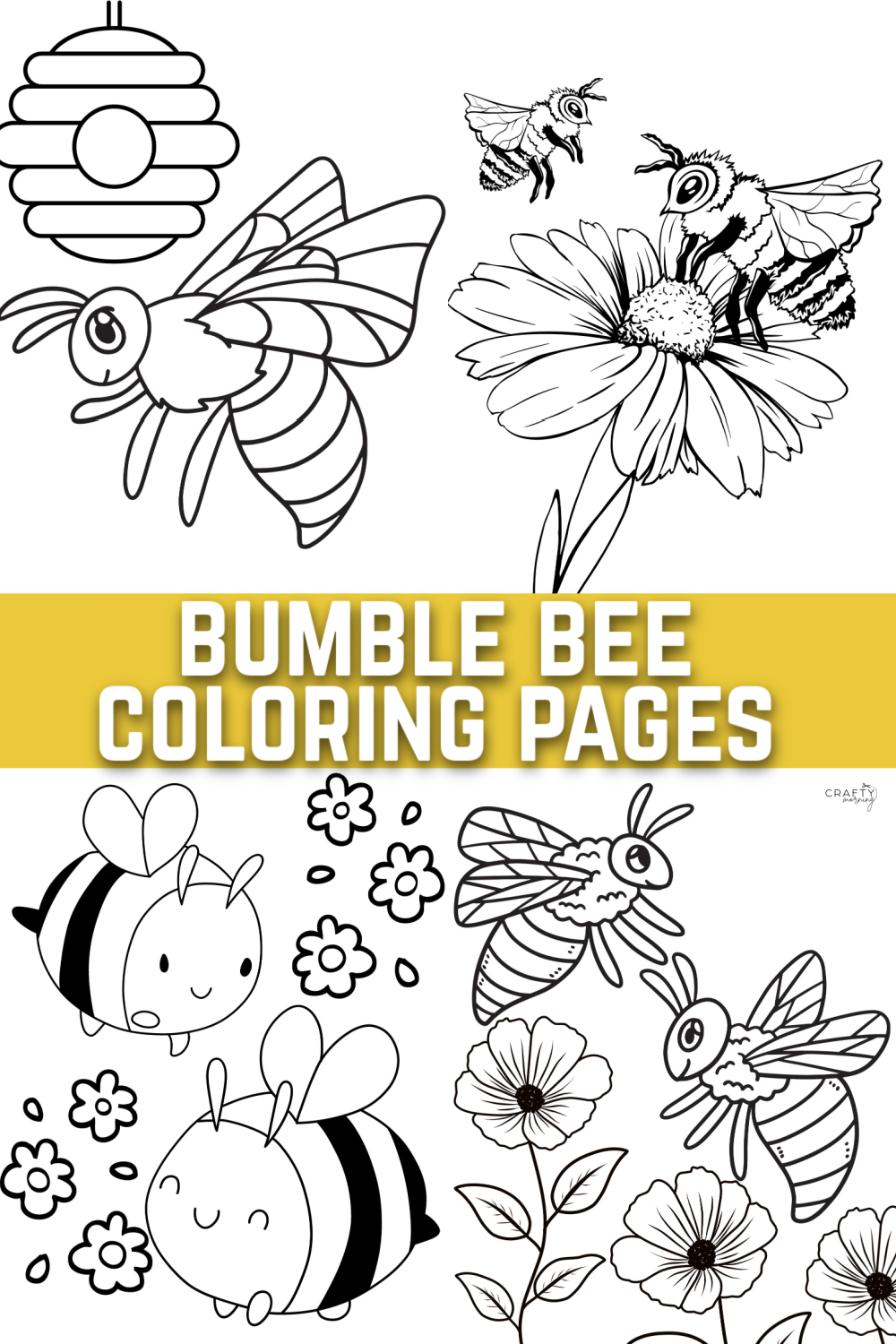 bumble bee printable