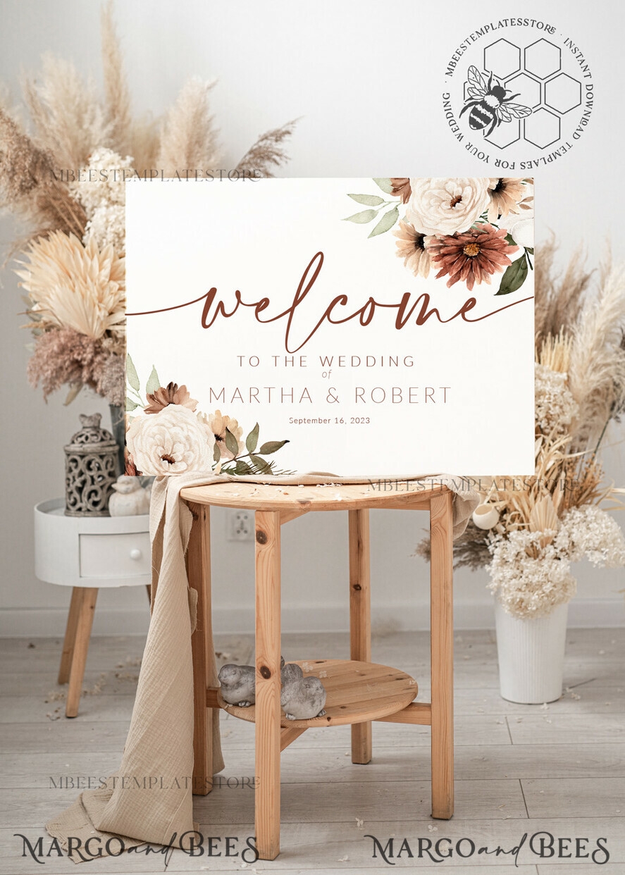 printable wedding signs