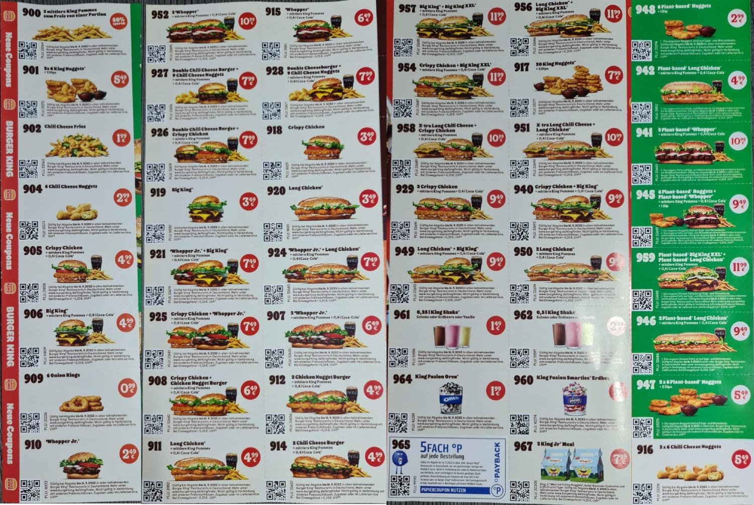 burger king coupons printable
