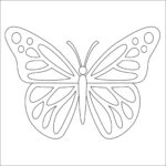 Butterfly Coloring Page Free Printable Sheets For Kids