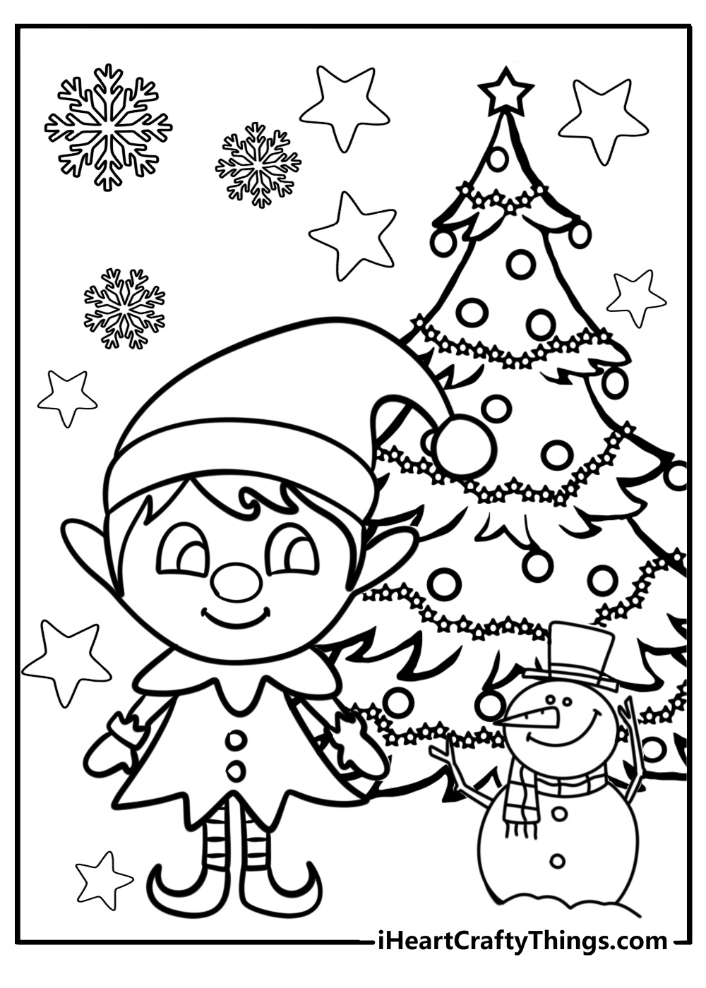 holiday coloring pages printable