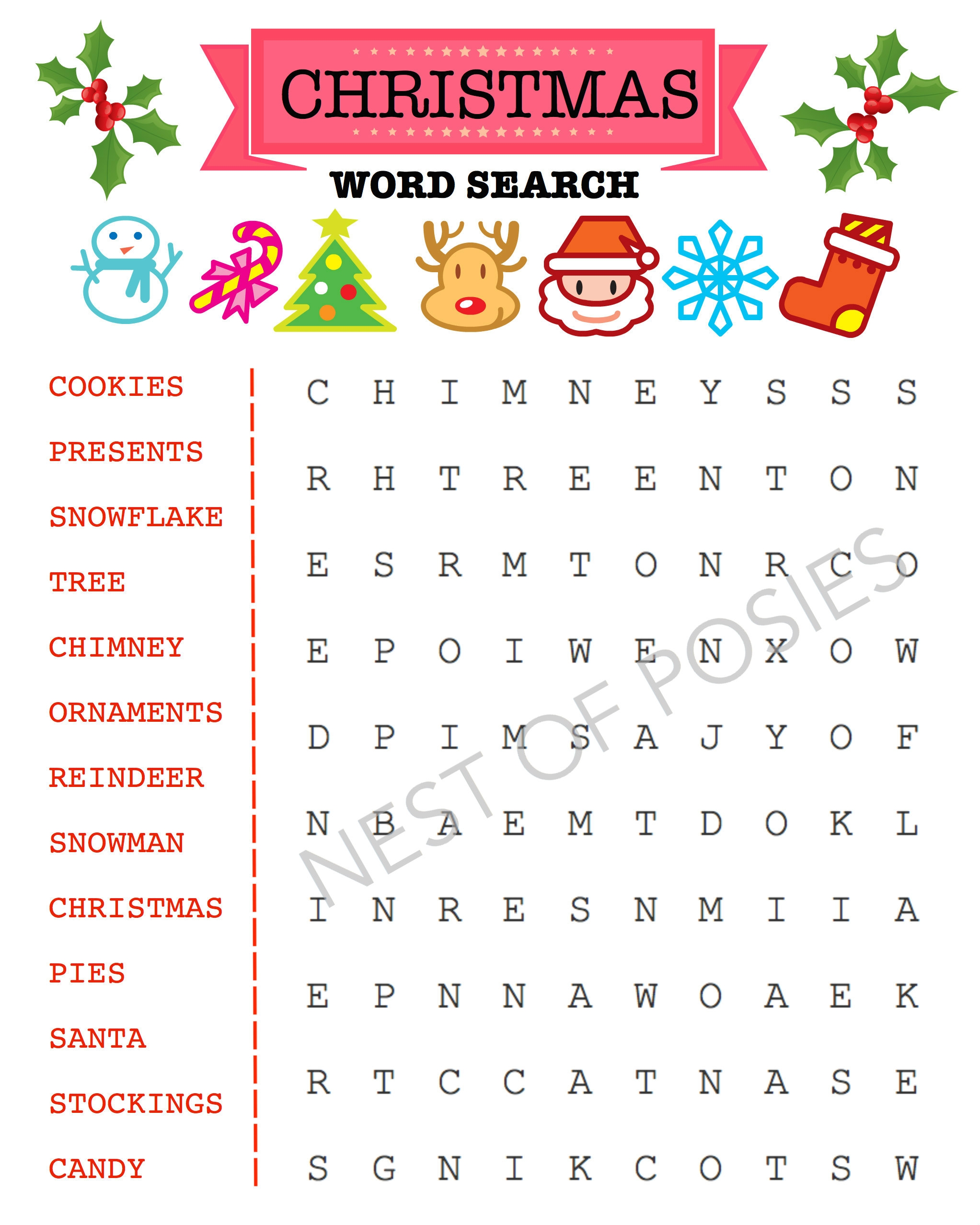 children's printable puzzles