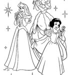 Coloring Pages Free Printable Disney Princess Coloring Pages For Kids