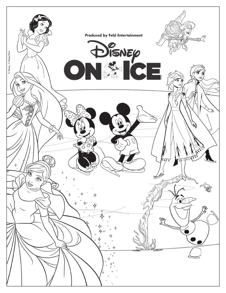 color pages printable disney