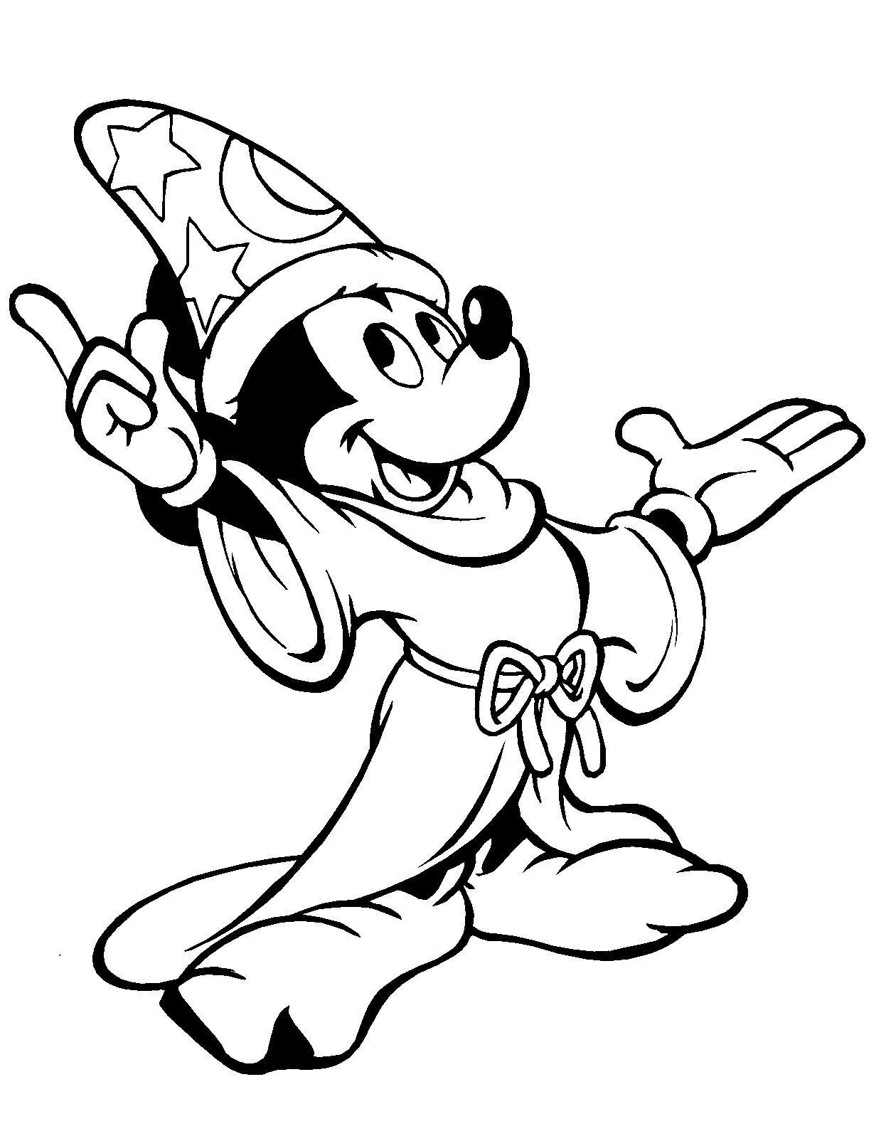 mickey coloring pages printable