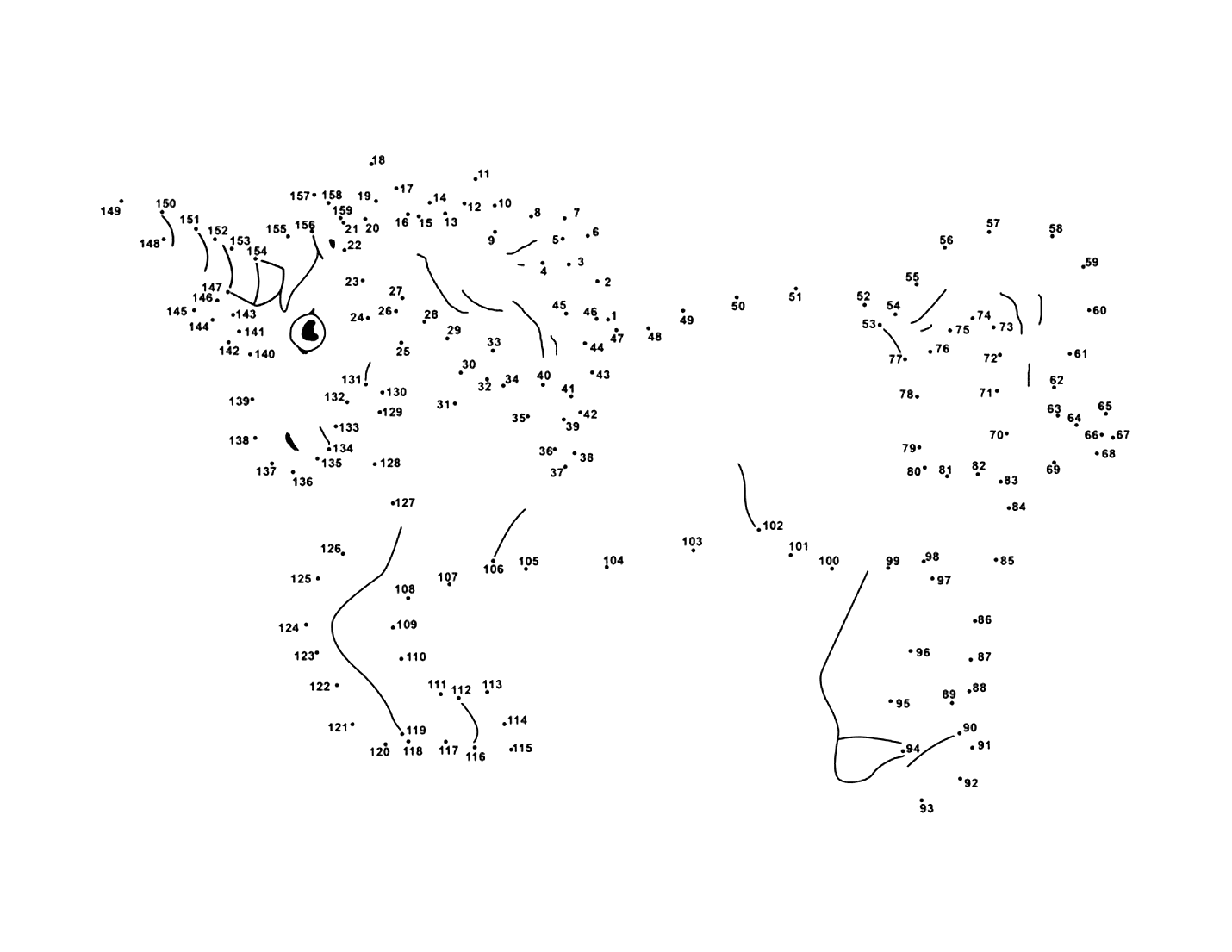 printable dot to dot for adults
