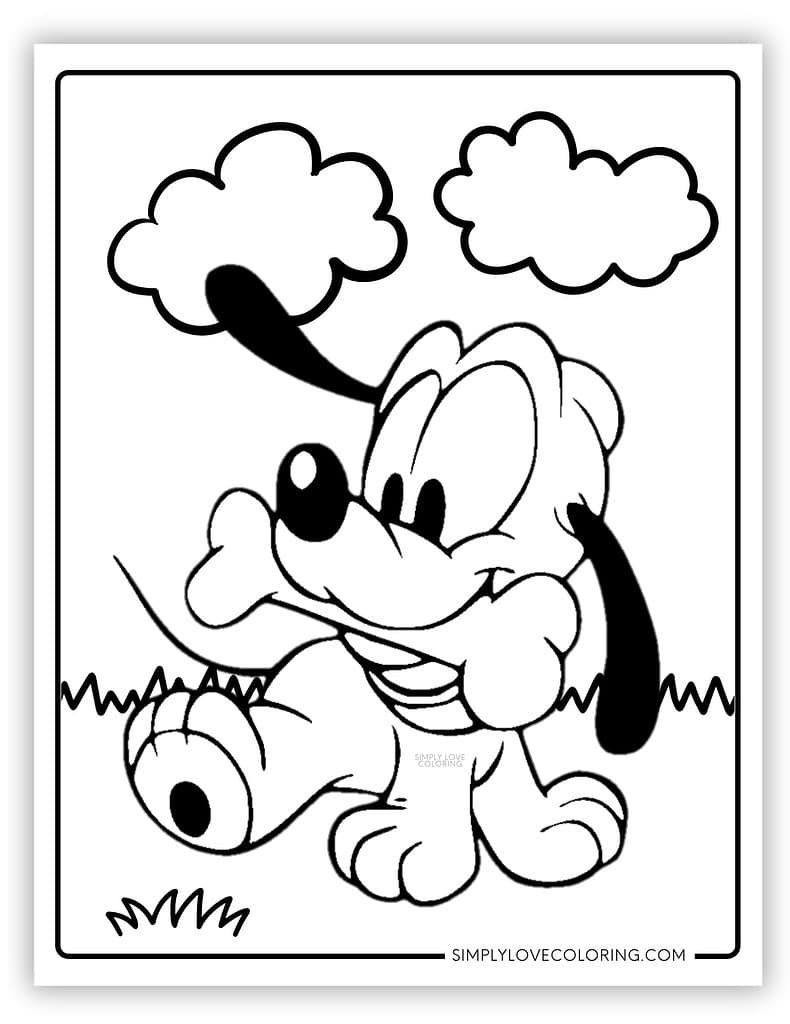 free printable disney coloring pages
