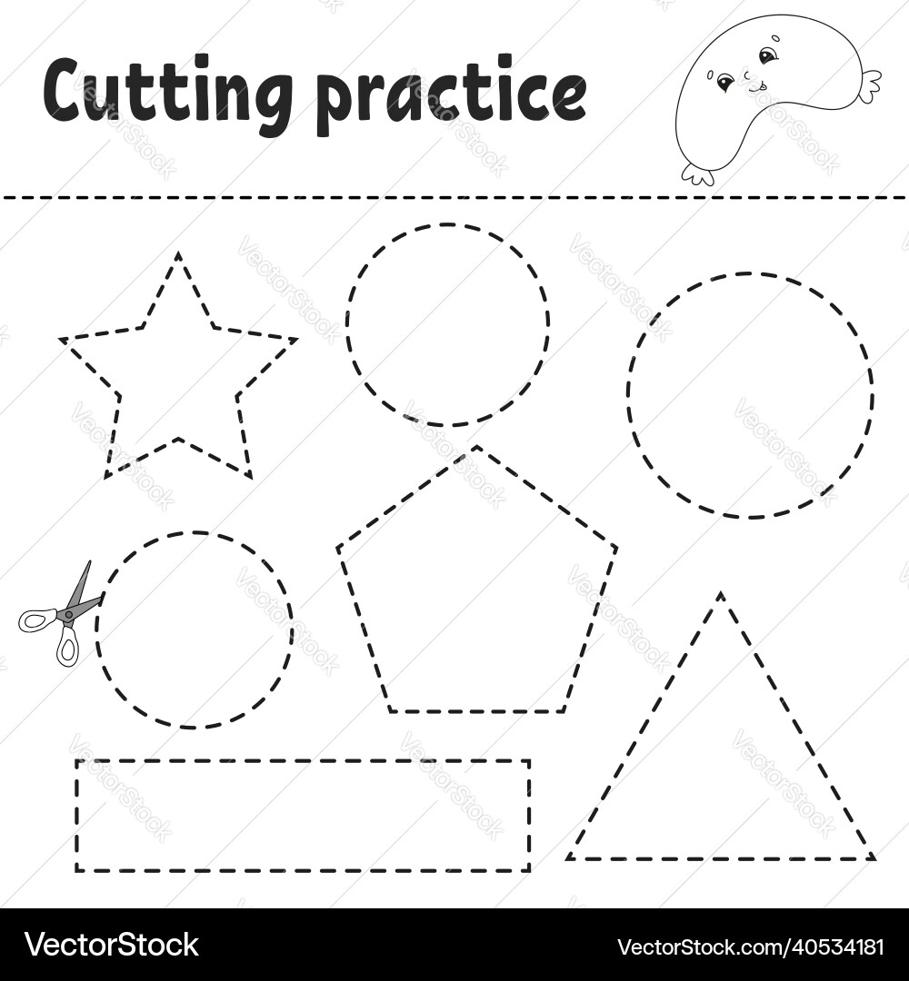 free printable cutting worksheets