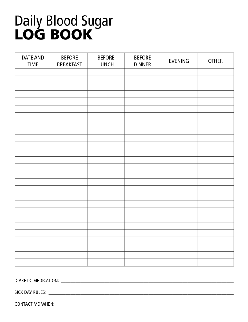 Diabetic Logbook