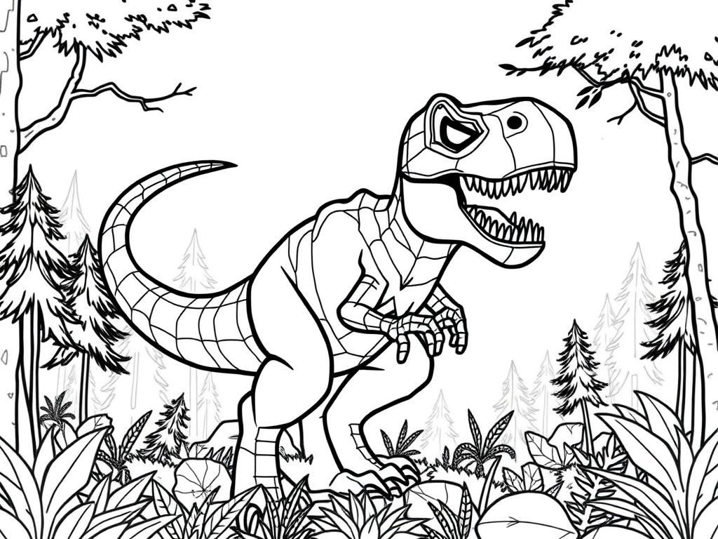 coloring pages dinosaurs printable