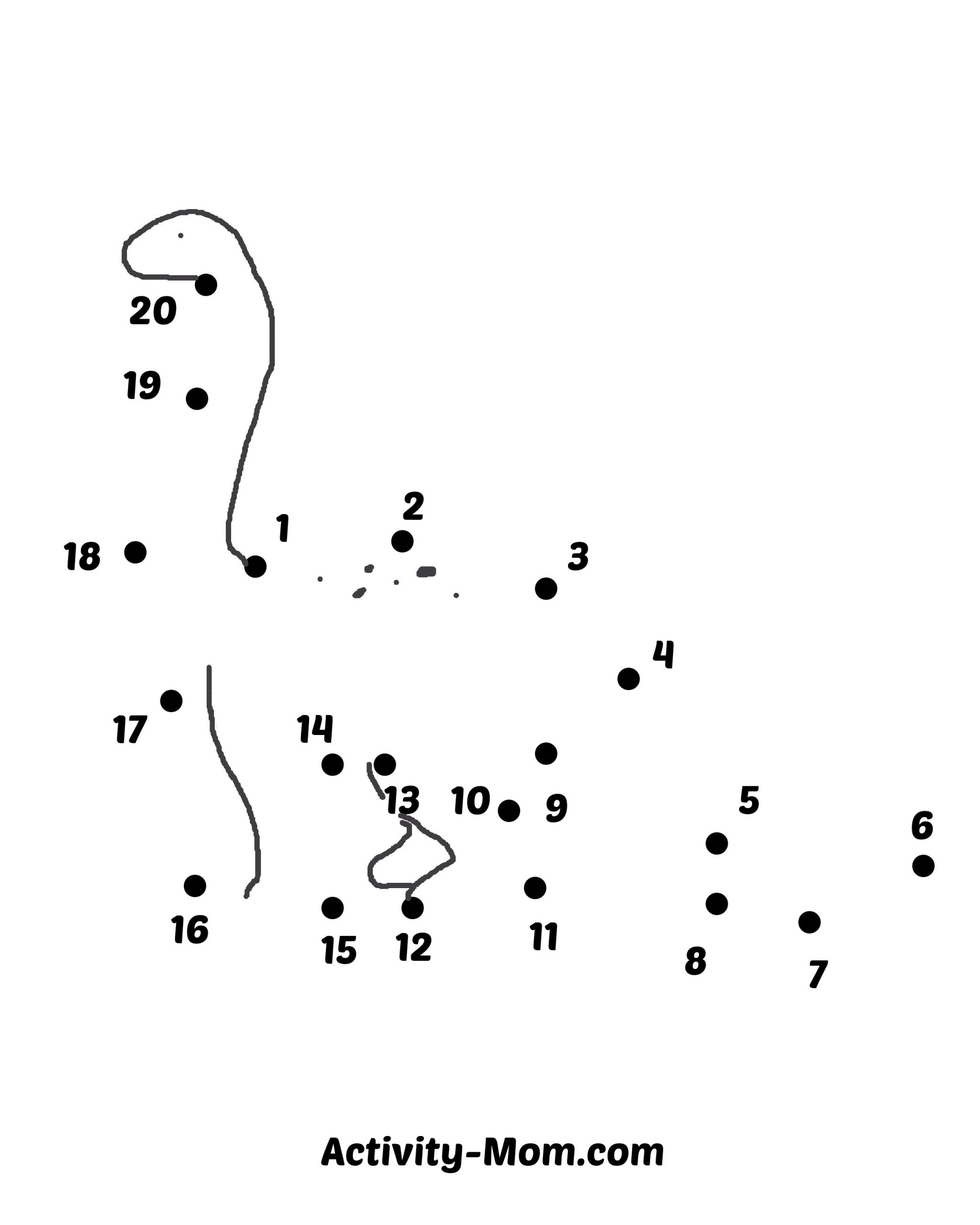 join the dots printable