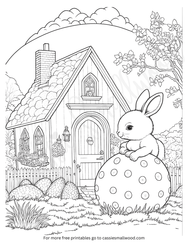 Easter Coloring Printables Online