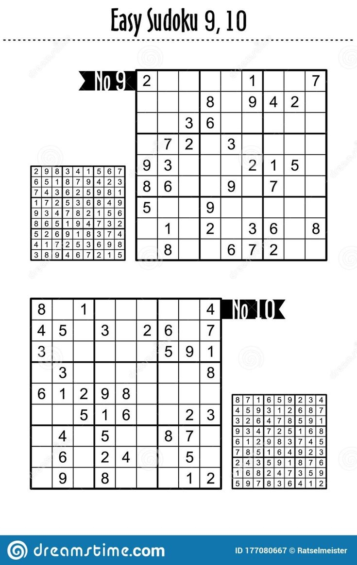 printable sudoku puzzles and answers