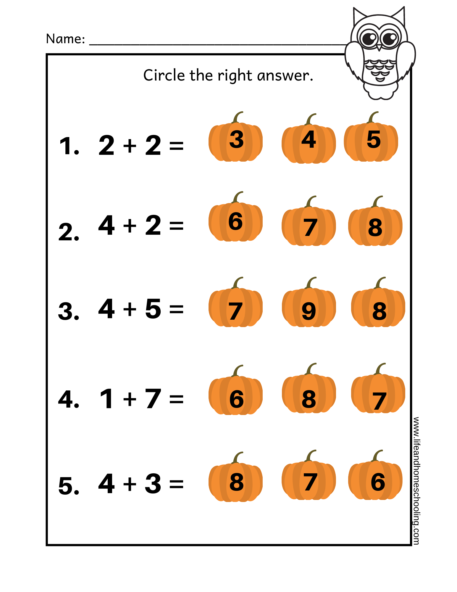 free printable math worksheets for 2nd grade